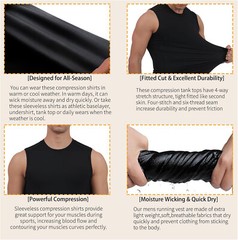 Shaperluv – Shaperluv Male Shaper Tank Chest Gynecomastia Compression Tank Tops