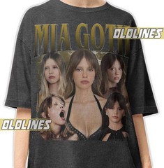 Mia Goth Bootleg Shirt Vintage Style Fan