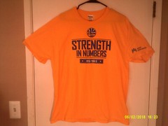 JEERZEE “Golden State Warriors Strength in Number Tee” MENS GOLD T-SHIRT XL