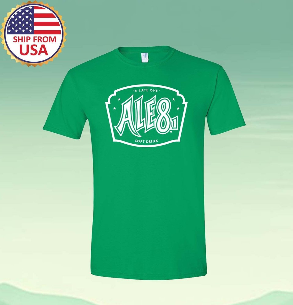 Ale-8-One Soft Drink Men’s Green Size S-5XL