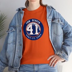 Tom Seaver, Legends of Shea – Unisex Heavy Cotton Tee
