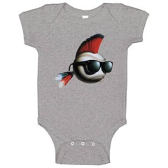 Major League Baseball Movie Retro Baby One Piece