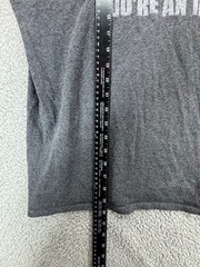 Unbrand Mens Short Sleeve Crew Neck Graphic T Shirt Gray Size XL