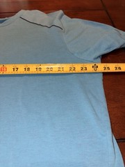 Arc’tery Men’s Short Sleeve Logo Cotton-Blend T-Shirt Light Blue Size XXL