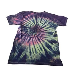 Rick and Morty Psychedelic Tie-Dye T-Shirt Size Adults XS Purple Adult Swim