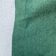 Vintage BVD T Shirt Mens 2XL Green Blank Selvedge Pocket Tee USA Single Stitch