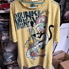 VINTAGE DRUNKNMUNKY MONKEY VS DRAGON T-SHIRT SIZE 2XL