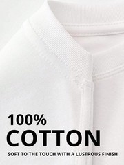 Round Neck Short Sleeve Men’s T-Shirt, Creative Printing Pattern