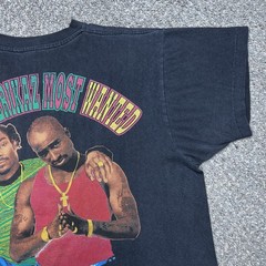 Vintage 1990s Snoop Dogg Tupac 2 Of Amerikaz Most Wanted Rap Tee T-Shirt Sz L