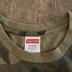 Supreme Everywhere Tee Woodland Camo Size L Mens T-Shirt FW20 Made in USA RARE