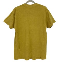 Officially Licensed Nirvana Grunge Tee Yellow Acid Wash Large Vintage Style