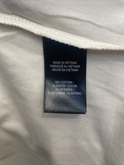 Kenneth Cole Active Men’s Small Vintage White Short Sleeve Crew Neck T-Shirt NWT