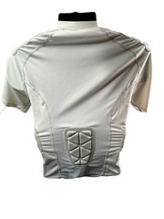 Adidas Adult Force Integrated Football Shirt Mens L White Padded Aero Ready