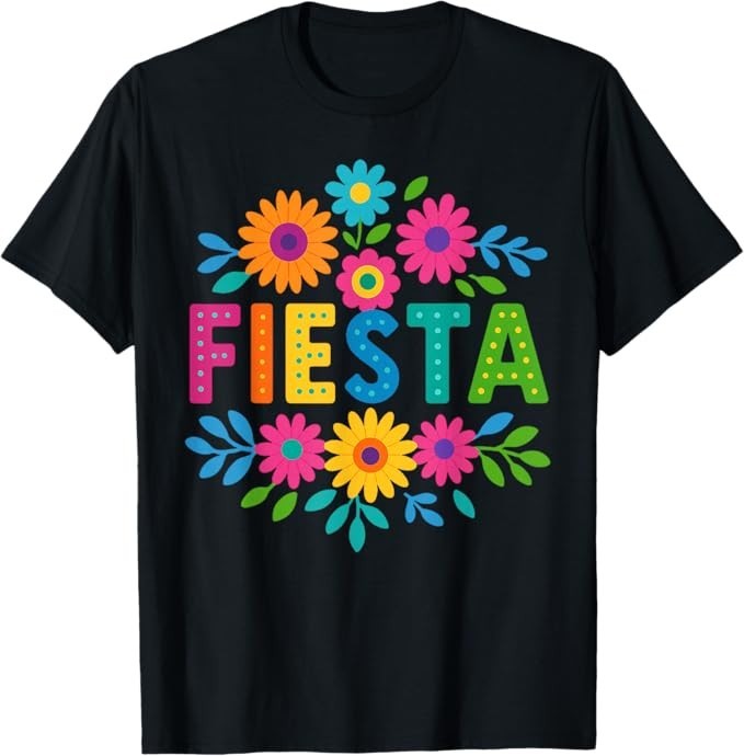 Fiesta Squad San Antonio Texas Cinco De Mayo Lets Fiesta T-Shirt