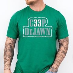 C33P DEJAWN | Philadelphia Football themed Soft Ring Spun Cotton T-Shirt