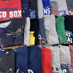 Wholesale Lot of 30 Men’s Sports Short Sleeve Tee Shirt All Sizes