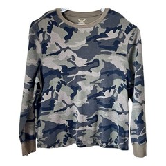 Faded Glory Men’s Thermal Waffle Camo T-shirt Size 2x Long Sleeves Hunting