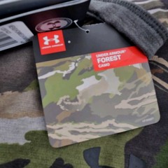 Under Armour Mid Season Kit Forest Camo Men’s Size Large Shirt Hunting Coldgear