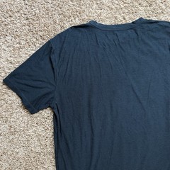 Vuori Strato Tech Tee Shirt Mens Size XL Navy Lightweight Stretch Crew Neck V126