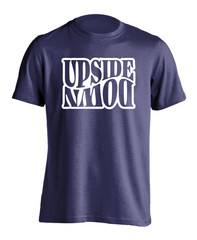 Upside Down Graphic T-Shirt Casual Streetwear Workout Funny Illusion Tee Shirt