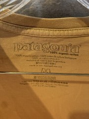 Patagonia Climate Counts Kill The Gas Pump Men’s Size Medium L/S Organic Cotton