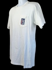 PGA Tour White Pocket Logo T-Shirt