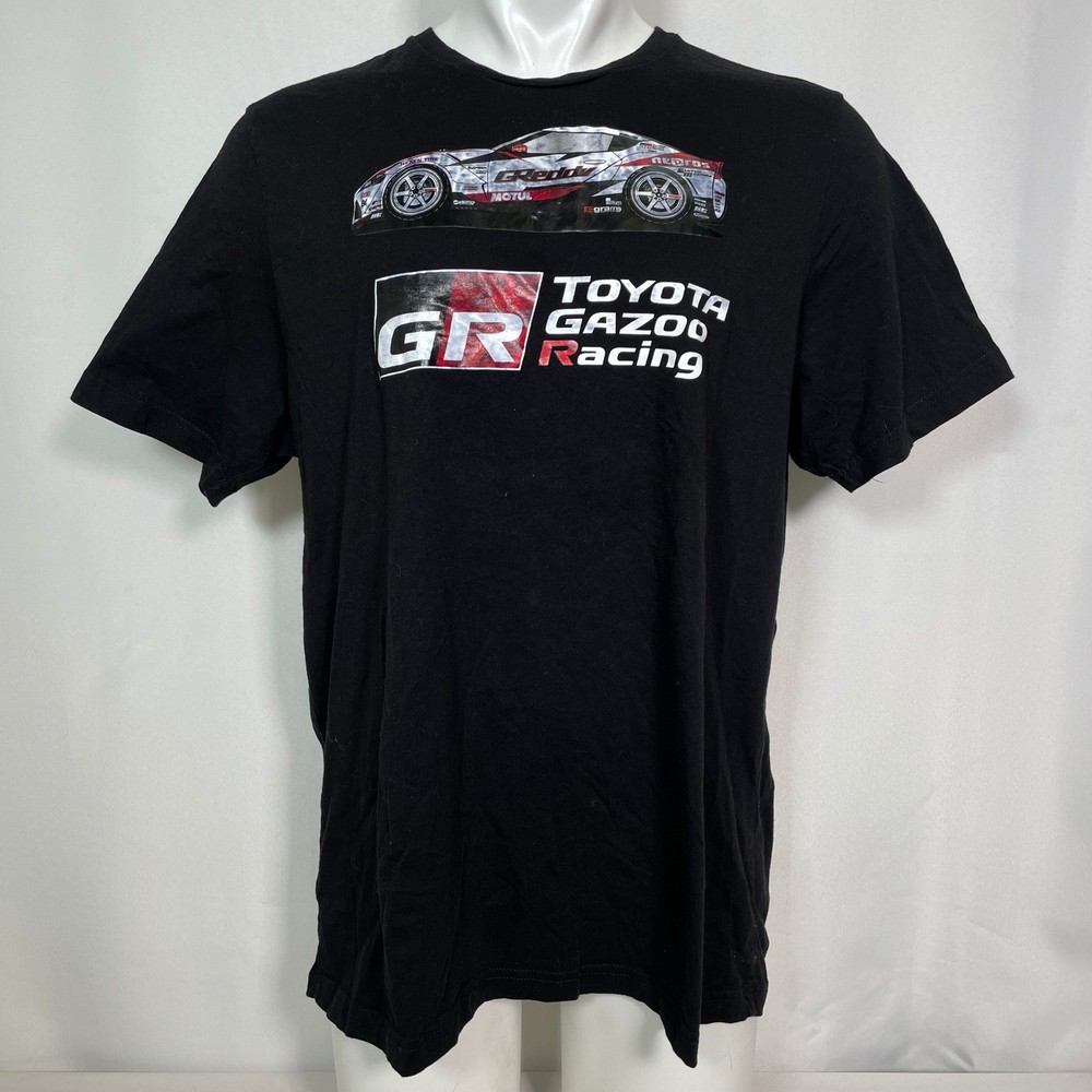 Toyota Gazoo Racing GR Super Gt Cconcept Supra Black T-Shirt Men’s 2XL