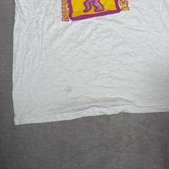 Vintage Keith Haring Shirt Mens Extra Large White Rare Pop Art Graphic Casual