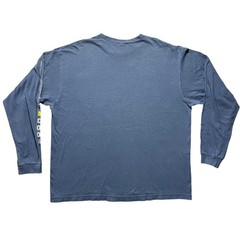 Vintage Old Navy Millennium 2000 Long Sleeve Shirt Mens XL Blue Graphic O2N Y2K
