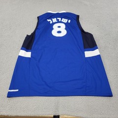 And1 Israel National Team Jersey Tank Top Mens 2XL XXL V-Neck Graphic Shirt