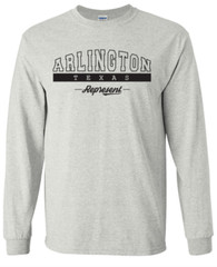 Arlington Texas State T-Shirt Long Sleeve Graphic Tees Unisex Apparel