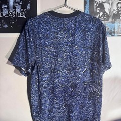 Lurking Class blue all over print gore tee Size L