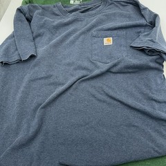 Carhartt Loose Fit Sz Large Lot Of 2 Green X 1 And 1 Blue Pocket Chest 48”