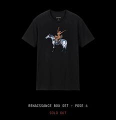 *SEALED Beyoncé Renaissance Act i Box Set T-Shirts Poses: 1, 2, 3, 4 Size-Medium