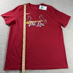 Nike St Louis Cardinals MLB Paul Goldschmidt Jersey T-Shirt Red Men’s Size XL