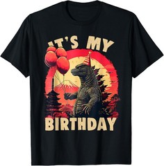 It’s My Birthday Kaiju Birthday Party Japan Monster T-Shirt unisex T-Shirt