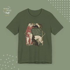 Vintage Cat Dog Retro Christian Pet Lover Graphic Gildan Tee Gift