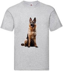 Alsatian Dog Pet Family Novelty T Shirt Various Colours And Sizes