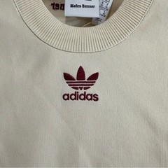 Adidas x Wales Bonner Short Sleeve Knit in Cream (Wonder White)