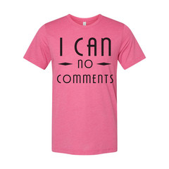 I Can No Comments Unisex Graphic Tee With Christian Message In Bold Clean Typefa