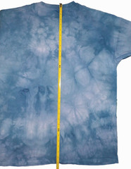 The MOUNTAIN Black COW Face BLUE Hand Dyed Graphic T-Shirt 100% Cotton 2XL (NWT)