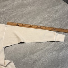 True Vintage Sports Afield Waffle Knit Long Sleeve Thermal Shirt XL Base USA