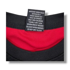 Lavish Society Grand Prix Racing Short Sleeve Red & Black Shirt Men’s L