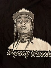 Nipsey Hussle Art Tshirt TMC Crenshaw Rap Hiphop Tee 3XL Big & Tall Size