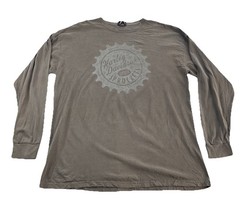 Mens Harley Davidson’s Motorcycle Brown Longsleeve “Owen’s” Shirt Size Xl