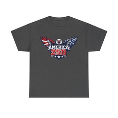 USA Semiquincentennial 250th Anniversary Shirt Patriotic Eagle Flag Gift Tee
