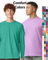 Comfort Colors Unisex Garment-Dyed Heavyweight Long Sleeve T-Shirt – 6014 Color