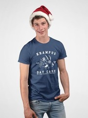 Krampus Day Care Horror Holiday Men’s T-shirt