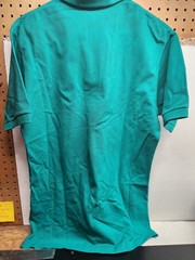 Outer Banks Men’s Teal Polo Shirt M 100% Combed Cotton Collared
