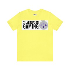 Silverspoon Gaming Logo Unisex Jersey Short Sleeve Tee – Brand New